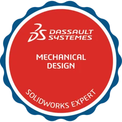 SOLIDWORKS Expert (CSWE) Mechanical Design badge