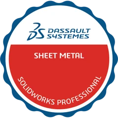 SOLIDWORKS Professional Sheet Metal badge