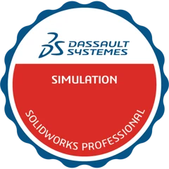 SOLIDWORKS Professional Simulation badge
