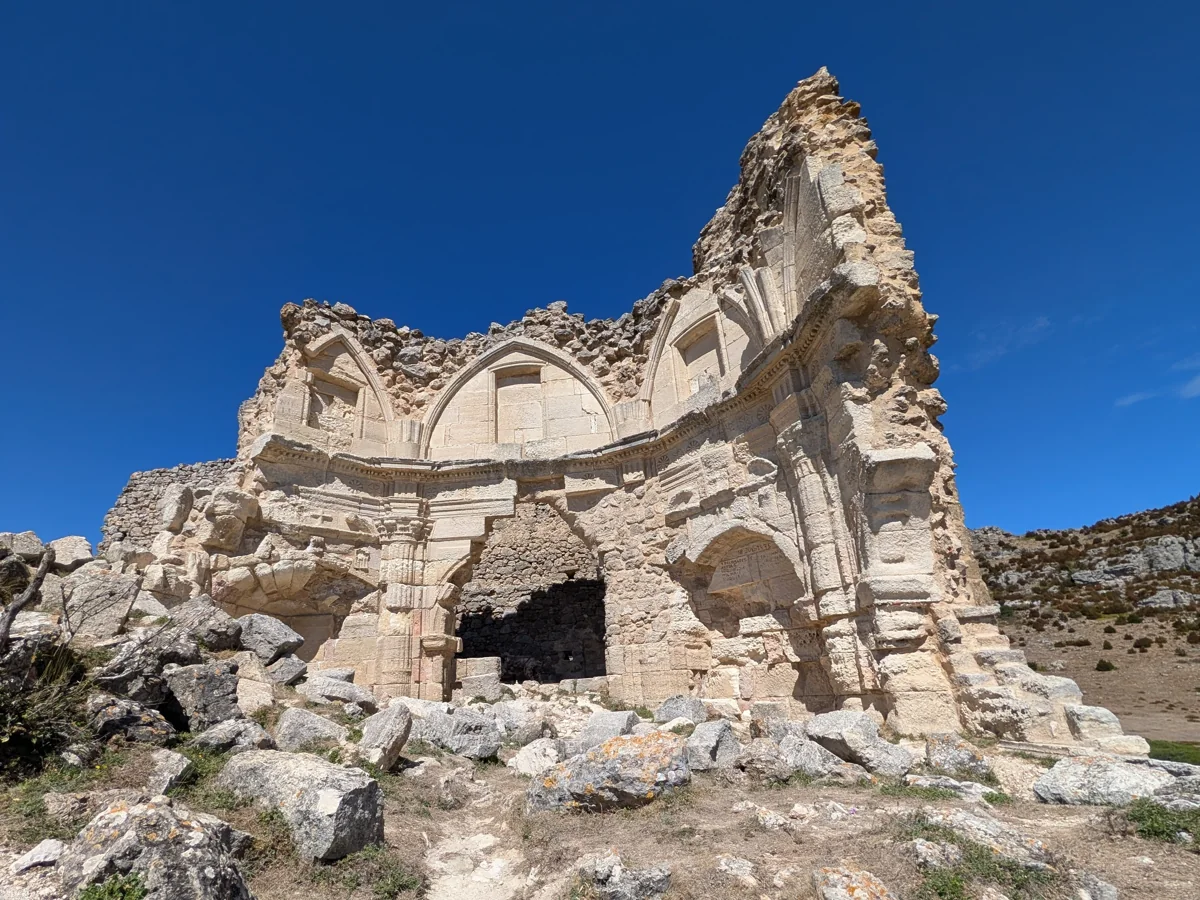 Ruins of the monastery of Santa María de Toloño